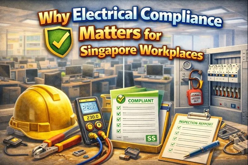 Why Electrical Compliance Matters for Singapore Workplaces